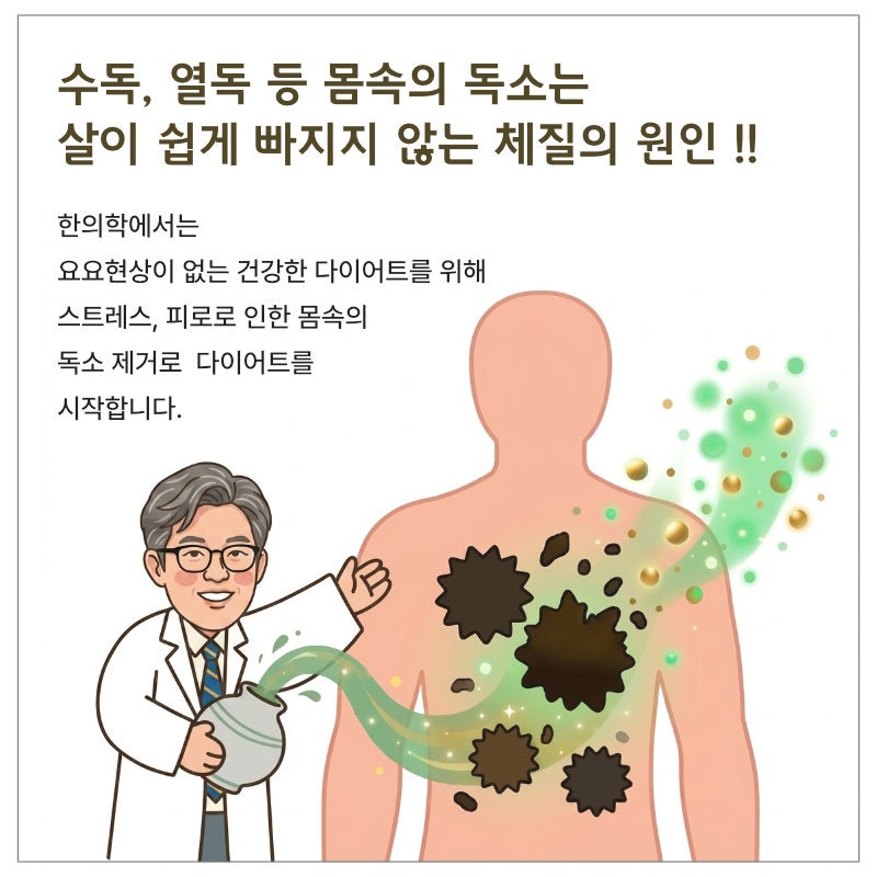 해독 디톡스로 건강하게 체중감량하세요!!