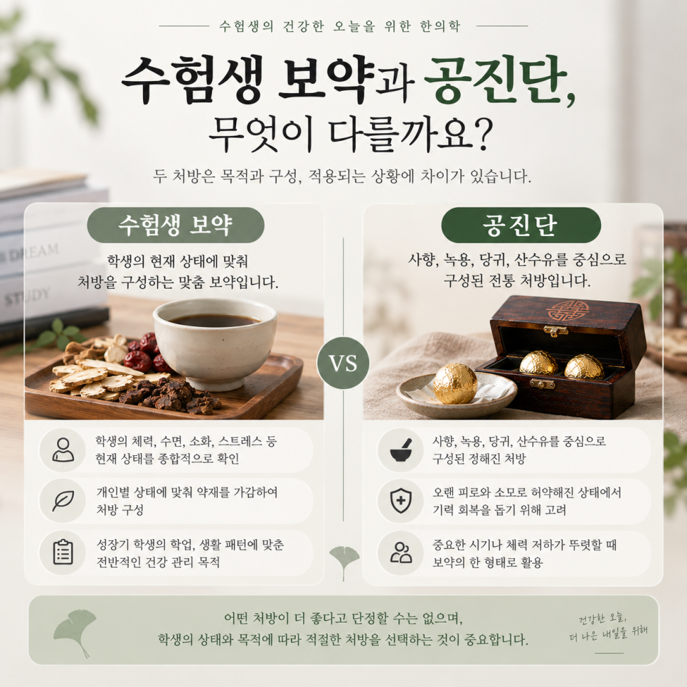 은행사거리 수험생 공진단, 일반적인 보약과 무엇이 다를까요? 관련 이미지 3