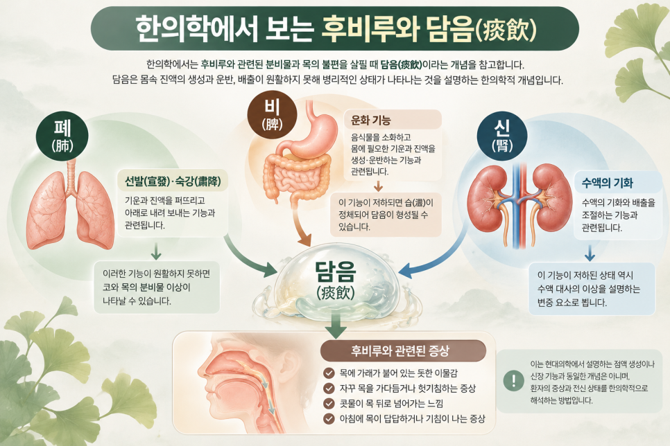 노원 후비루, 콧물이 목 뒤로 넘어가고 헛기침이 계속된다면? 관련 이미지 4
